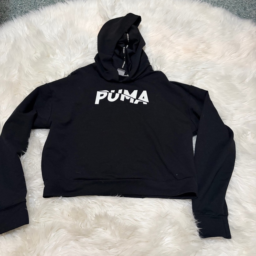 Puma black hoodie‎ size S
